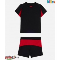 Camiseta AC Milan Primera Equipación para niños 2025-26 manga corta (+ pantalones cortos)
